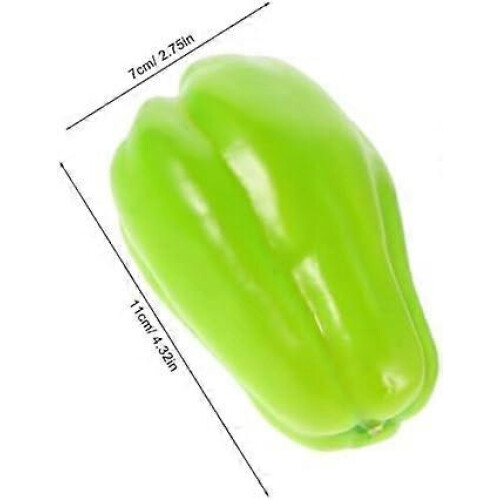 Συσκευασία με 4 ρεαλιστικά τεχνητά φρούτα Chayote, λεπτομερείς κατασκευές, ανθεκ 1