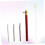 Rotes Punch-Needle-Stickset mit ergonomischem Griff 5