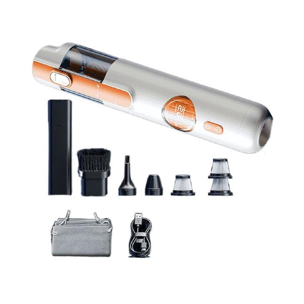 Car Vacuum Cleaner Household Wireless Small Large Suction Handheld Suction Blow Integrated Locomotive Pet Home B 6031982809972