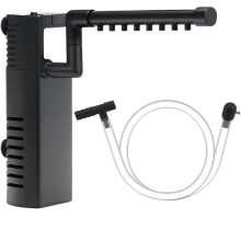 Tauchbarer Innenfilter für Aquarien, Leistungsstarke Multifunktionspumpe für Aquarien Von 2 Bis 10 Gallonen, 53 GPH, 2,5 W, EU-Stecker