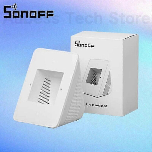 (3 Pieces, White) Sonoff Desk Enclosure Stand For Nspanel Nspanel Pro