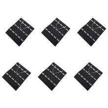 6X Glasses Organizer Sunglasses Storage Hanging Bag Sunglasses Display Wall Mount Organizer 15 Slot Eyewear Holder