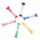 6Pcs Sand Timer Plastic  Timer Sandglass  Small 30Sec/1Min/2Mins/3Mins/5Mins/10Mins Sand Clock Timer 6