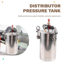 Hoogwaardige Doseerdruktank van 304 Roestvrij Staal, Doseerklep, Vloeistofdoseerreservoir, 4 Liter