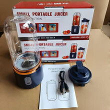 (Pink single-serve cup) Portable Juicer USB Rechargeable Mini Blender, Multi-Function Fruit Juice Cup for Home School Travel, Easy Clean