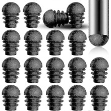 Round Chair Leg End Plugs, 24 Pieces, 16mm Outside Diameter Plastic Chair Leg End Caps, Chair Leg End Caps