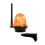 Universal RF-Remote Control LED Warning Light System for Garage/Gate Openers AC  12-220V Wide Voltage IP54 Waterproof 3
