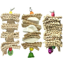 Toy Bird Toy Hanging Bell Toy Little Little Little Hamster Chinchilla Rabbit, 3 Pieces