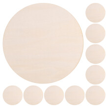 10 STKS Natuurlijke Houten Stukken Slice Ronde Onvoltooide Houten Schijven voor Ambachten Centerpieces DIY Kerst Ornamenten 5.9 Inch