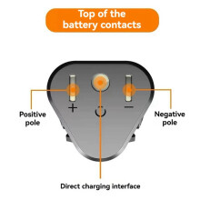 Bateria de Substituição Universal Recarregável de Lítio de 12V 1500mAh para Microesmerilhadeira Angular A