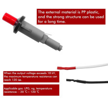 Elektronische Ontstekingsknopset voor Barbecues en Grills, Vervangingsset voor Q100 Q120 Q200 Q220 Q1000 Q2000