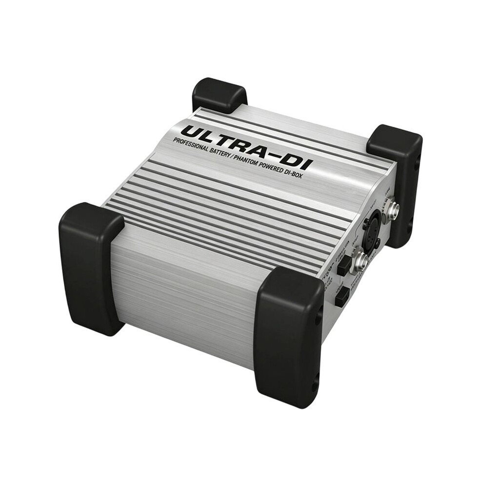 Ultra-Di Di100 Professional Battery/Phantom Powered Di-Box Balanced Circuit Output Case 4713632808505