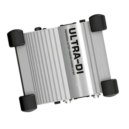 Ultra-DI DI100 Professional Battery/Phantom Powered DI-Box Balanced Circuit Output Case 1