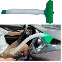 2X Jewel Cooler für MäNner, Einfach zu Verwendender Auto-SchrittlüFtungsverläNgerungsschlauch für MäNnerbäLle KüHle oder Warme Luft, Weiß