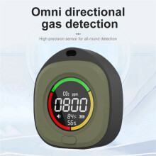 K5C  Carbon Dioxide Detector CO Tester Air Quality Portable Monitor LED Screen USB Typc-C Charging Indoor A