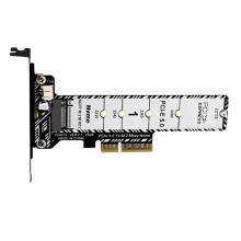 Karta Rozszerzeń M.2 NVMe SSD do PCIe X4 dla Dysków SSD 2230, 2242, 2260, 2280, 22110 PCIe 5.0 PH4215L, Uchwyt O Połowie Wysokości