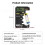 BT189 Digital Battery Tester LCD Display AA/AAA/9V/1.5V Button Cell Battery Capacity Check Detector 6