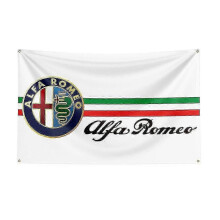 (60 x 90cm, B) Huamade 3x5ft Alfa Romeos Racing Car Flag For Decor-sy