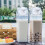 (1000ML) Square Milk Cup 500ML1000ML Plastic 2