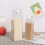 (1000ML) Square Milk Cup 500ML1000ML Plastic 4