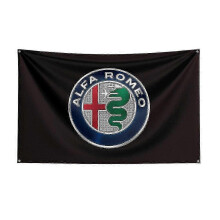 (60 x 90cm, H) Huamade 3x5ft Alfa Romeos Racing Car Flag For Decor-sy