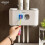 (B) Wall Holder For Toothbrush Toothbrush Holders toothpaste squeezer 4