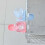 (Blue) Hanging Pet Drinker Hanging Automatic Water Feeder 5