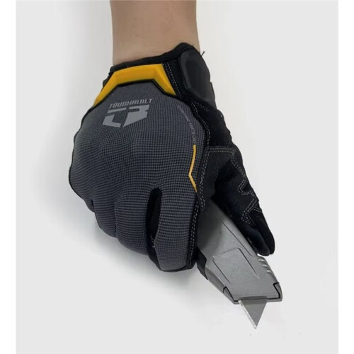 TOUGHBUILT Durable Work Gloves TB-G03 Compatible with Touchscreen, Suitable for Material Handling Safety Work Gloves L 1