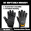 TOUGHBUILT Durable Work Gloves TB-G03 Compatible with Touchscreen, Suitable for Material Handling Safety Work Gloves L 3