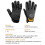 TOUGHBUILT Durable Work Gloves TB-G03 Compatible with Touchscreen, Suitable for Material Handling Safety Work Gloves L 4