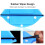 Magnetic Double Layer Glass Cleaner Home Multifunctional High Rise Window Cleaner Tool Automatic Drainage Strong Grip 6