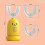 (pink) Children's U-shaped Ip7 Waterproof Sonic Automatic Electric Toothbrush 4