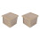 2X  Loaf Pan with Lid, Dough Capacity Non-Stick Rectangle Flat Toast Box for Oven Baking 1