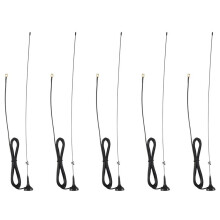 5X UT- 108UV SMA-M 144 / 430MHz Double Bande Aimant Antenne pour Radios