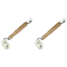 2X Seam Tape Roller - RV Roof Roller Tool Dual Design Seam Roller Roofing Tool & Sound Deadening Roller Tool