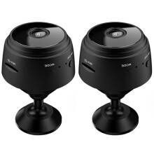 2X A9  Câmera WiFi Câmera 1080P HD VersãO Noturna  Gravador de Voz  Filmadoras Sem Fio Vigilância Por Vídeo