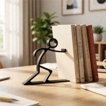 2 Supports de Livres de Bureau, Support pour Livres D'Étudiant, Bloc de Rangement Épais pour Fournitures Scolaires