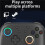 Retro Games Controller Wired/Wireless  RGB Hall Effect Joystick for  Gamepad for PC Android IOS Steam B 4