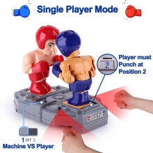 Giocattoli Elettronici da Boxe, Robot da Combattimento Radiocomandati, Pugile Interattivo, Set di Giochi Sportivi per Interni per Bambini