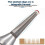 2 TCT Grooving Cutter Carpentry Milling Cutter Precise V-Shaped Round Bottom Grooving Tool Precise Grooving Capability 9