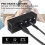 3Pin XLR Cable Extender Balanced Audio Splitter for Live Stage,Lighting,Audio Recording Studio 3