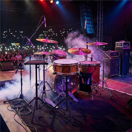 Drum Stand,Adjustable Angle Dumb Drum Stand,for 11 12 Inch Snare Drum, Drum Practice Stand for Drum Beginners 2