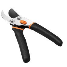 Pruning Shears, 8.5" Professional Garden Pruner with Jam-Proof Spring & Ever- SK5 Blade, Ergonomic Bypass Clippers