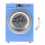 Wash Machine Toy Mini Washing Machine Dollhouse Prop Rectangular Blue 1set 4