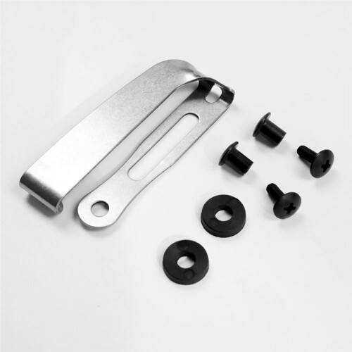 Stainless Steel Slotted Clip Belt Loop Clamp for Kydex Sheath 1