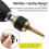 50mm 60mm 150mm 3-Piece Set Hex Shank Screwdriver Bit Holder Quick Release Adapter for Impact Driver 3