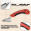 2 PCS Heavy Duty Staple Remover Tools, Double Pronged for Upholstery and Construction 5