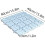Moisture-Resistant Plastic Pallet with Breathable Mesh Ventilation, Suitable for Basements, Warehouses WHITE 7