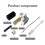 Kit com 2 Hotends de Cerâmica e Aço Endurecido CC2 de 0,4 mm para Cabeçote de Impressão para Centauri Carbon 2/CC2 com Bico Extra Endurecido 6