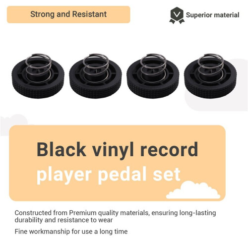 For  Technics Vinyl Phonograph Foot Set Suitable for Technics SL-D2 SL-D3 Model 1